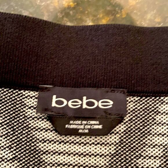 *Bebe* SEXY CLASSY Sz M EUC body on Viscose Sweater Skirt - Picture 3 of 9